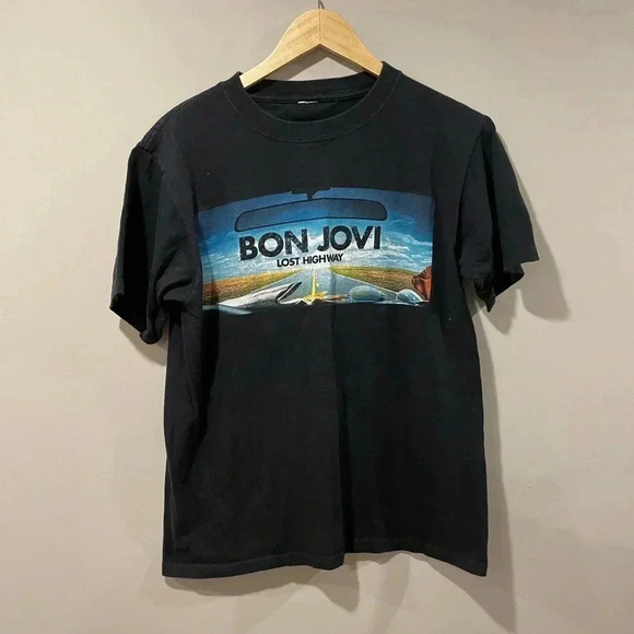 Bon Jovi Lost Highway Concert T-Shirt - Picture 1 of 6